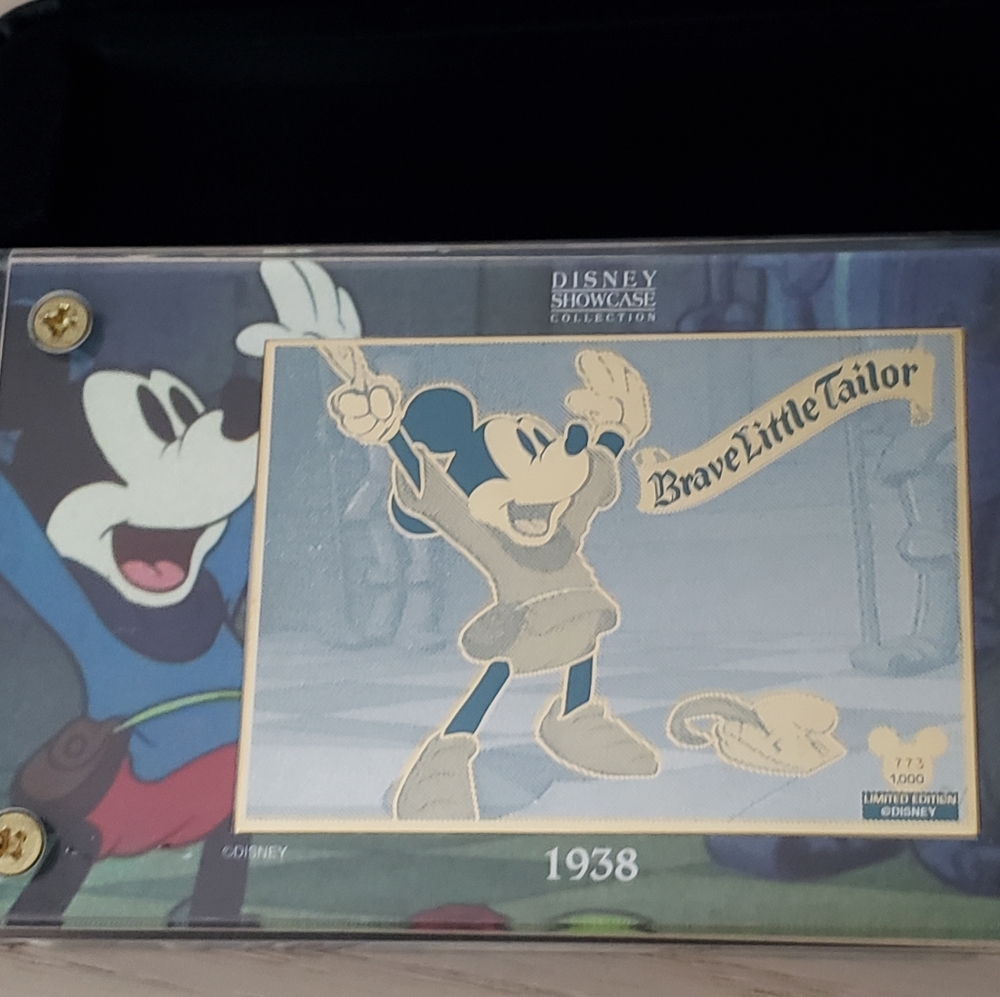Disney 1938 Brave Little Tailor Mickey Mouse Card